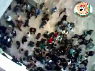 فري برس   إدلب   كلية التربية والعلوم 22 12 2011