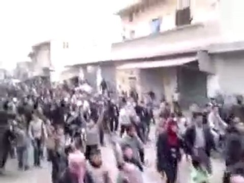 فري برس مارع الخميس مناصرة لحمص وجامعة حلب 22 12 2011