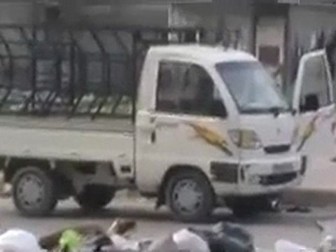 فري برس حمص البياضة شارع القاهرة اطلاق النار على الناس العزل 22 12 2011