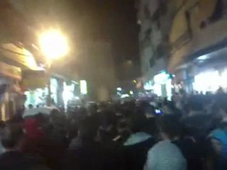 فري برس   ريف دمشق زملكا مظاهرة مسائية حاشدة 22 12 2011 ج3
