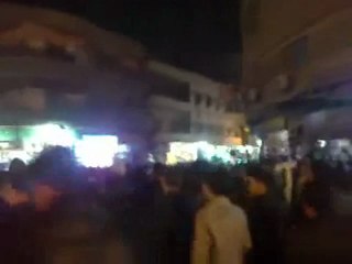 فري برس   ريف دمشق زملكا مظاهرة مسائية حاشدة 22 12 2011 ج6