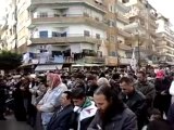فري برس   صلاة الغائب على ارواح شهداء سوريا 23 12 2011