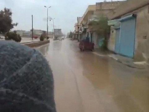 فري برس إدلب بنش اضراب الكرامة لليوم الرابع عشر 24 12 2011 ج2