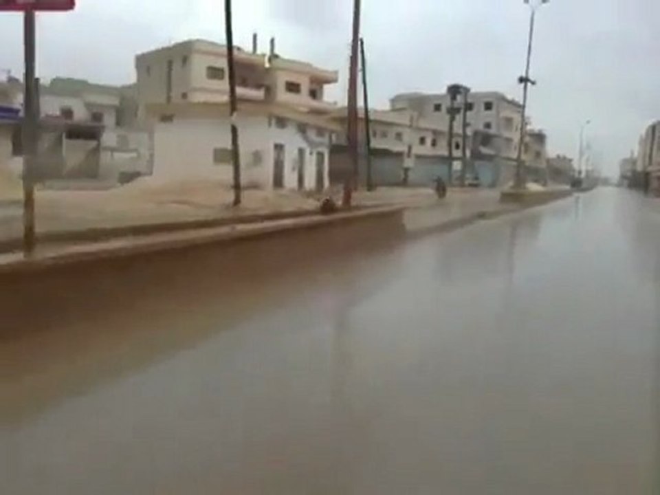 فري برس   إدلب بنش اضراب الكرامة لليوم الرابع عشر 24 12 2011 ج3