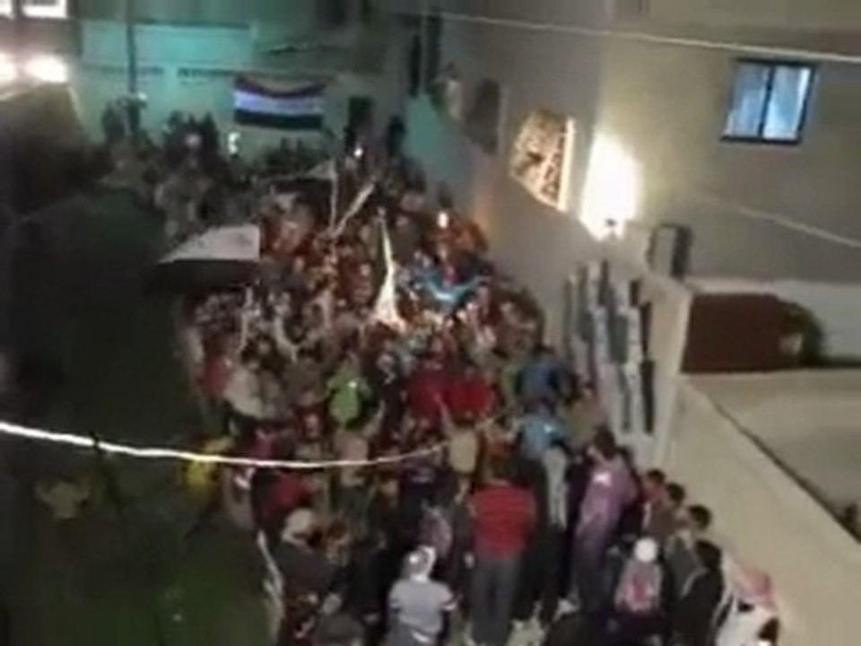 فري برس   حماة مسائية طريق حلب جمعة بروتوكول الموت 23 12 2011