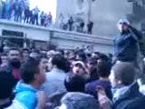 فري برس   دمشق   مخيم اليرموك   يا حمص حنا معاكي للموت 12 24 2011