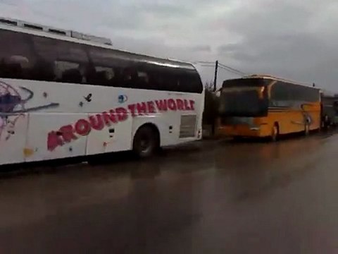 فري برس ريف حلب الأتارب أزمة المازوت الديزل 24 12 2011