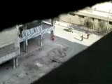 فري برس   ريف دمشق دوما  هام جدا هذا المقطع يبين كيف يتم اطلق نار على الشعب
