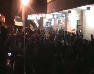 فري برس    غوطة دمشق  سقبا أحرار المدينة في مظاهرة مسائية 25 12 2011