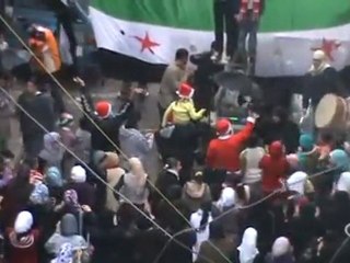 فري برس    مظاهرة وادي العرب بمشاركة بابا نويل 25 12 2011