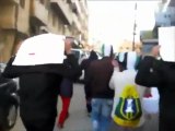 فري برس   اللاذقية حي الطابيات الأصيل مظاهرة رائعة لأحرار اللاذقية 26 12 2011