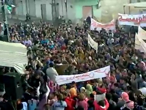 فري برس حماة بلدة التريمسة نصرة لحمص الجريحة 26 12 2011