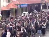 فري برس   مظاهرة أحرار مضايا نصرة لأهلنا في حمص 26 12 2011 ج1
