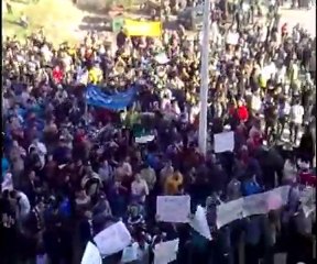 حماه - مظاهرة تهتف لجميع المدن - منطقة الحاضر - حي الشر...