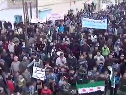 فري برس حماة مورك مظاهرة يوم الثلاثاء نصرة لحمص 27 12 2011