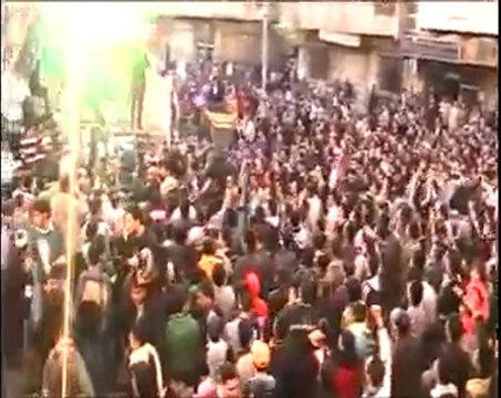 فري برس حمص حي الخالدية ثاني ايااام الاعتصااام سكاابااا سكاابا رااائعة 28 12 2011 ج2