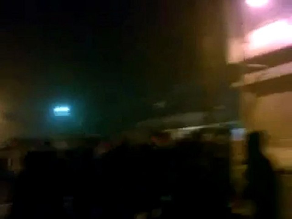 فري برس   حماة حي العليليات مظاهرة مسائية 28 12 2011