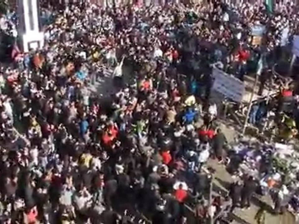 فري برس   عراضة الشهيدين ياسين عبد الصمد ومحمد الزهراني 28 12 2011