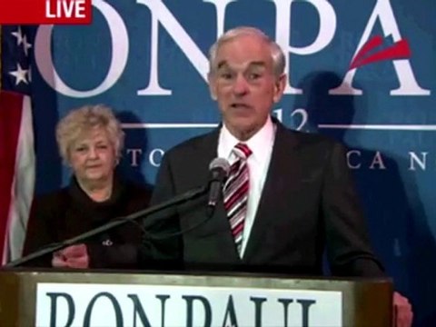 Ron Paul Rally At Eagle Aviation In South Carolina 01/11/12 Part 2