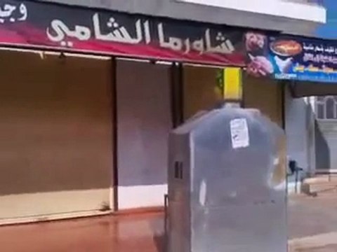 فري برس ادلب معرشورين إضراب عام في العاصمة الاقتصادية لمحافظة ادلب الخميس 29 12 2011