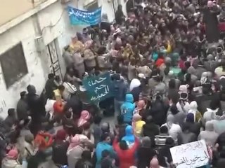 فري برس   حماة   دعاء رائع من متظاهري الحميدية 29 12 2011