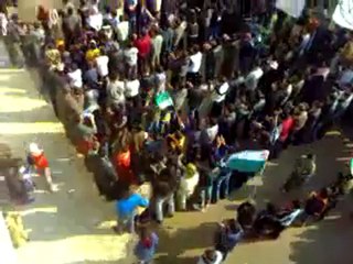 فري برس   حماه مظاهرة ابطال اللطامنة 29 12 2011