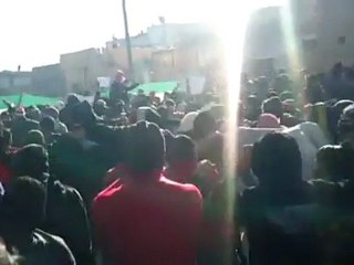 فري برس   الحسكة   غويران جمعة الزحف إلى ساحات الحربة 30 12 2011 ج10