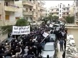 فري برس   حمص حي الإنشاءات جمعة الزحف الشعب يريد إعدام الرئيس 30 12 2011