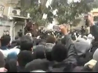 فري برس    دمشق جانب من الحشد في مظاهرة جمعة ساحات الحرية 30 12 2011