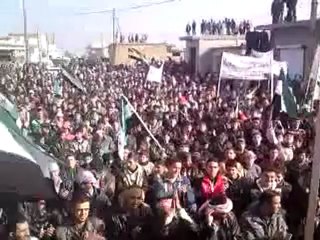 فري برس   ادلب معصران جمعة الزحف الى ساحات الحرية 30 12 2011