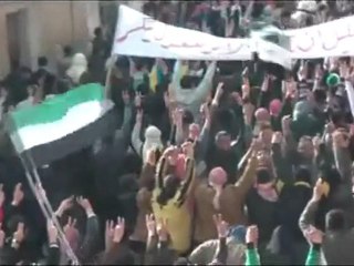 فري برس   حلب  عندان  جمعة الزحف إلى ساحات الحرية30 12 2011