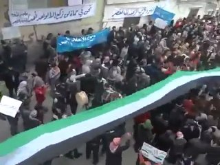 فري برس   حماة   مظاهرة حاشدة في جمعة الزحف في الحميدية 30 12 2011