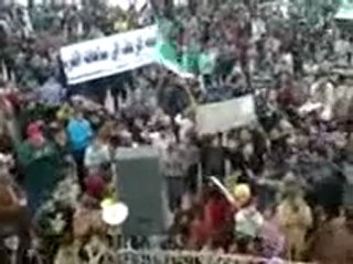 فري برس   حماة اللطامنة   جمعة الزحف الى الساحات   30 12 2011