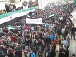 فري برس   حماه   حلفايا   جمعة الزحف الى ساحات الحرية 30 12 2011 ج3