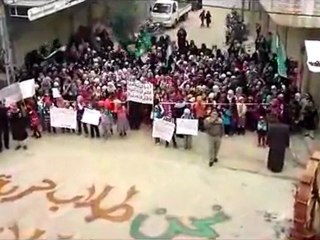 فري برس   حماه   طيبة الامام   جمعة الزحف الى ساحات الحرية 30 12 2011
