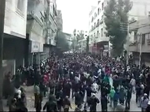 فري برس معضمية الشام مظاهرة الأحرار جمعة الزحف لساحات الحرية 30 12 2011
