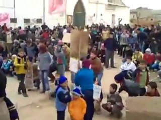 فري برس   حماه الشيحة جمعة الزحف لساحات الحرية 30 12 2011