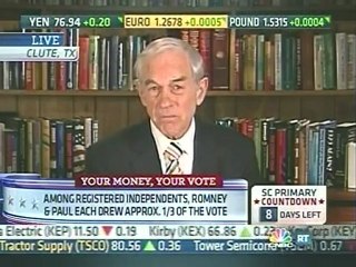 Ron Paul Interview On The Kudlow Report 01/13/12