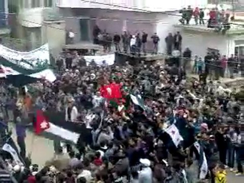 فري برس حوران بلدة نمر مظاهرة حاشدة بعد ظهر 1 1 2012