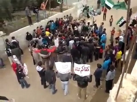 فري برس درعا عتمان مظاهرة الاحد 1 1 2012