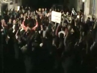 فري برس   هدية للشيخ العرعور من احرار القرابيص و جورة الشياح 2 1 2012