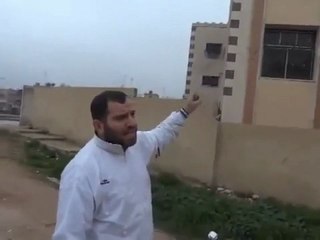 فري برس   حماة   رفض الوفد مشاهدة اثار القصف في الحميدية 2 1 2012