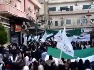 فري برس  حمص حي الملعب حاشدة ورائعة جدا 3 1 2012