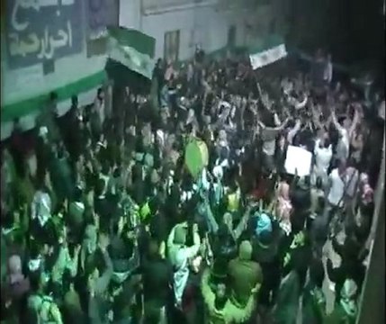 حماه - حي الحميدية - مسائية - لن يبقى الاسد في السلطه...