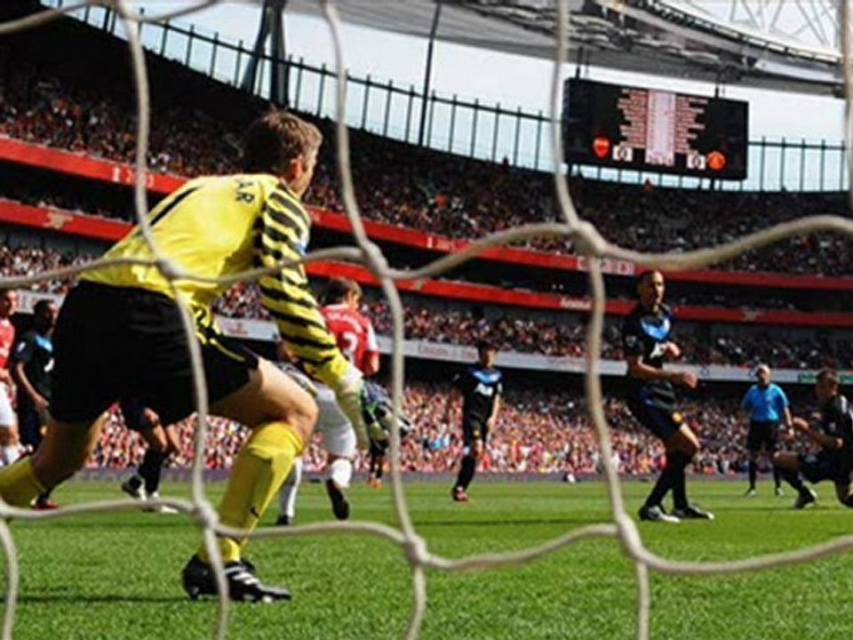 Arsenal vs Man Utd Highlights & All Goals 22.01.2012