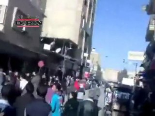 فري برس   مظاهرة صباحية في ديرالزور   حسن الطه 4 1 2012 ج2