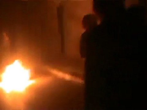 فري برس حلب حي المرجة اعتصام المرجة 4 1 2012 ج8