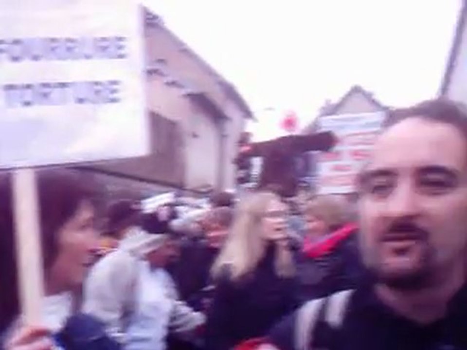 Manif contre l'élevage de visons d'Emagny 21 Janvier 2012 044