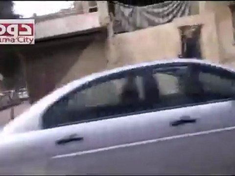 فري برس ريف دمشق دوما اضراب الكرامة شارعالقوتلي في جمعة الزحف الى ساحات الحرية 4 1 2012