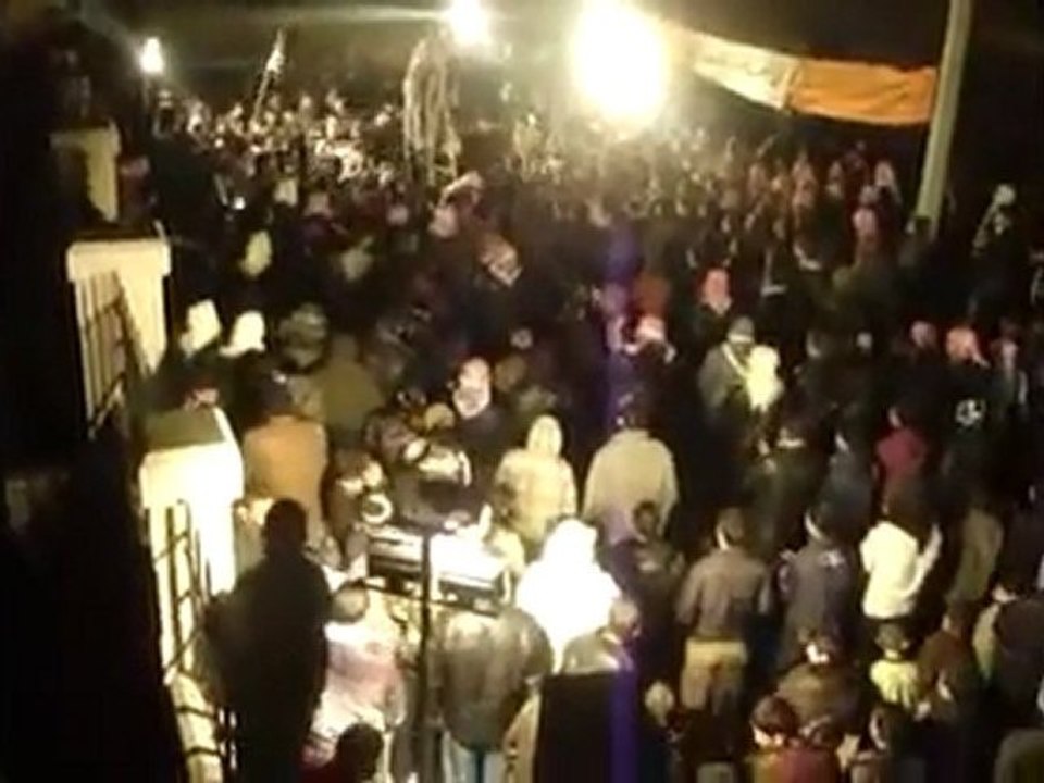 فري برس   تل رفعت مظاهرة مسائية   الخميس 5 1 2012 ج2